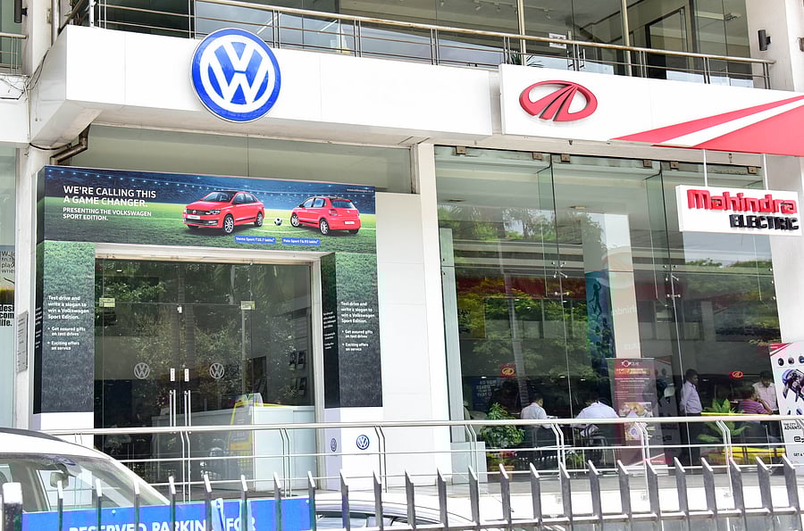 Many automobile players are offering discounts during the Ashada season, but luxury brands such as Porsche aren’t. DH Photo by B H Shivakumar