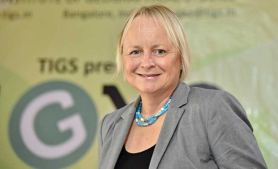 Dr Susan Roberts, Professor of Geography and Associate Provost for Internationalization, University of Kentucky. DH PHOTO/JANARDHAN B K