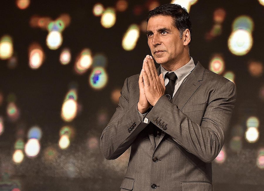 Bollywood actor Akshay Kumar. PTI file photo