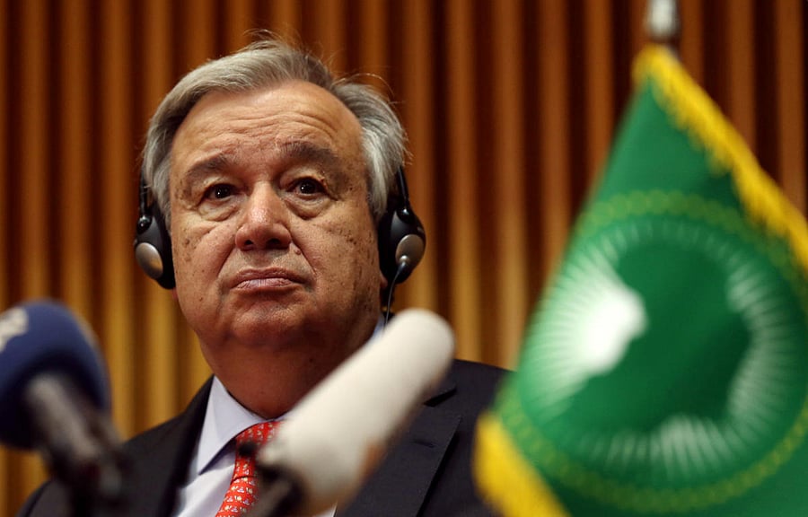 UN Secretary-General Antonio Guterres. (Reuters file photo)