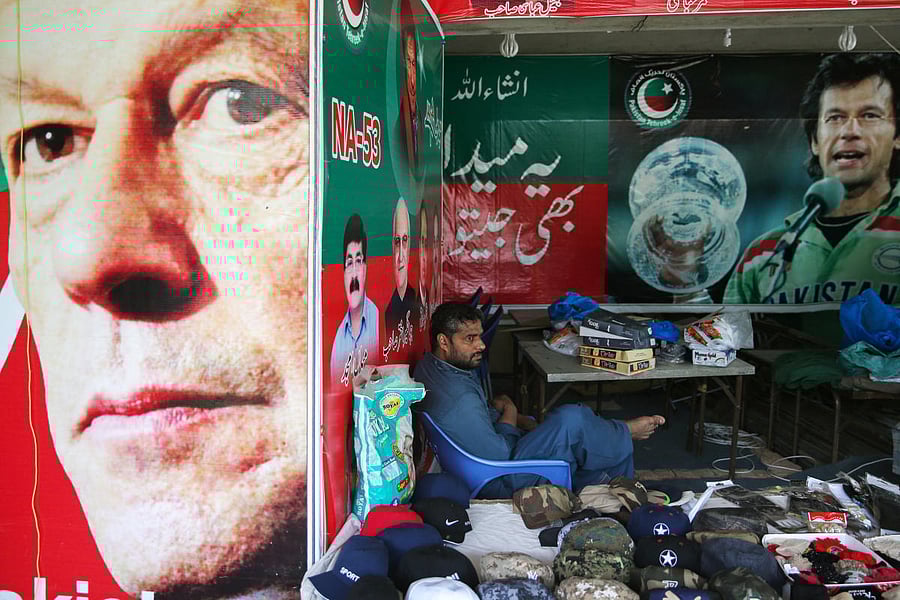 The final announcement of results of the parliamentary polls held on July 25 has been marred by delays, causing anger among the leaders of losing parties which levelled allegations of fraud. Reuters photo