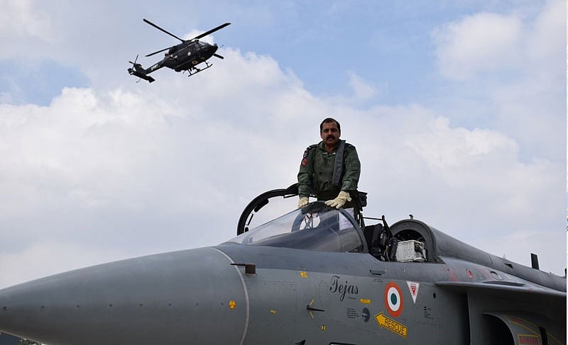 Tejas Light Combat Aircraft. Image courtesy: File photo. Twitter/@HALHQBLR
