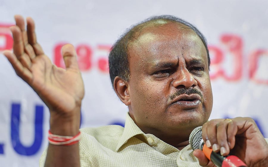 Chief Minister H D Kumaraswamy. PTI photo. 