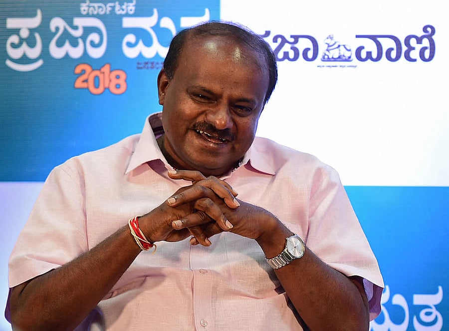 Chief Minister H D Kumaraswamy. DH file photo.