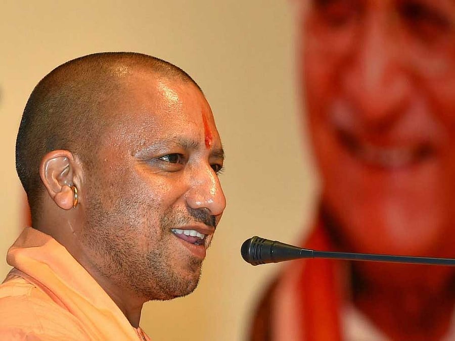 In photo:Yogi Adityanath. PTI file photo.