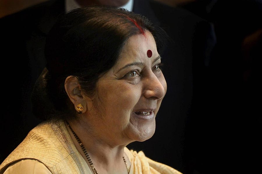 External Affairs Minister Sushma Swaraj. PTI file photo.