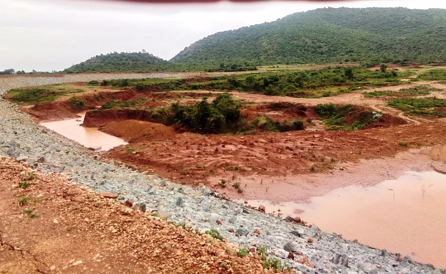 Many lakes in Tarikere taluk are not full even in rainy season.