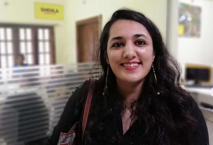 Pooja Vijay performed at an Amnesty International event earlier this week. DH photo by Ajmal.