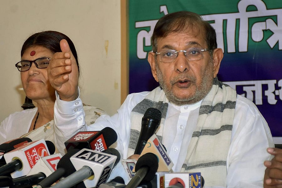 Loktantrik Janta Dal (LJD) leader Sharad Yadav. PTI file photo