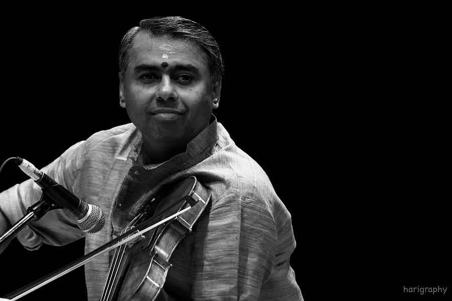 <div class="paragraphs"><p>Violinist R K Shriramkumar. </p></div>