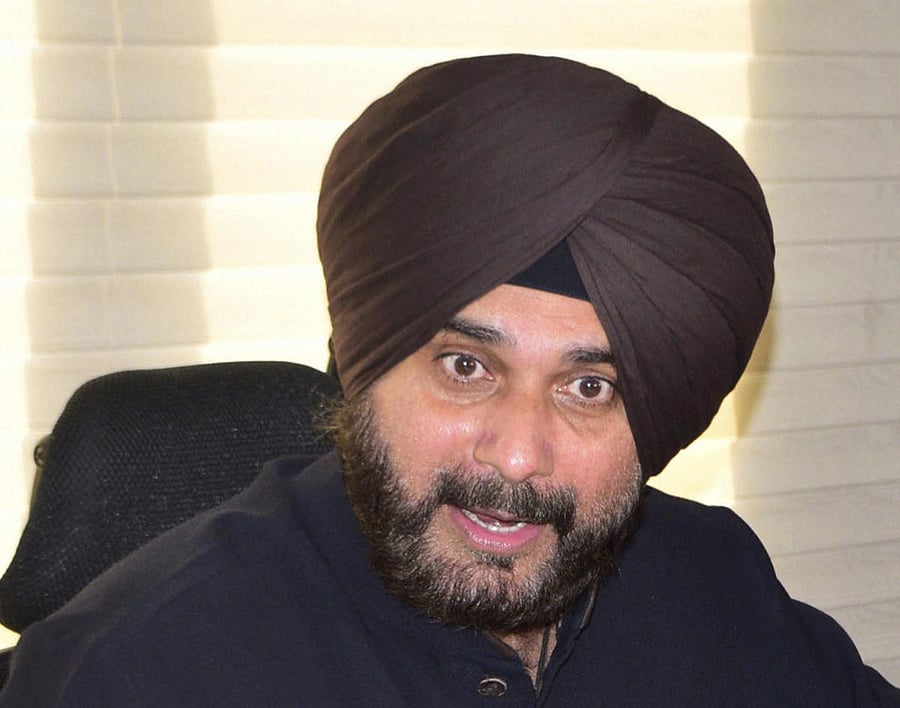 Navjot Singh Sidhu. PTI