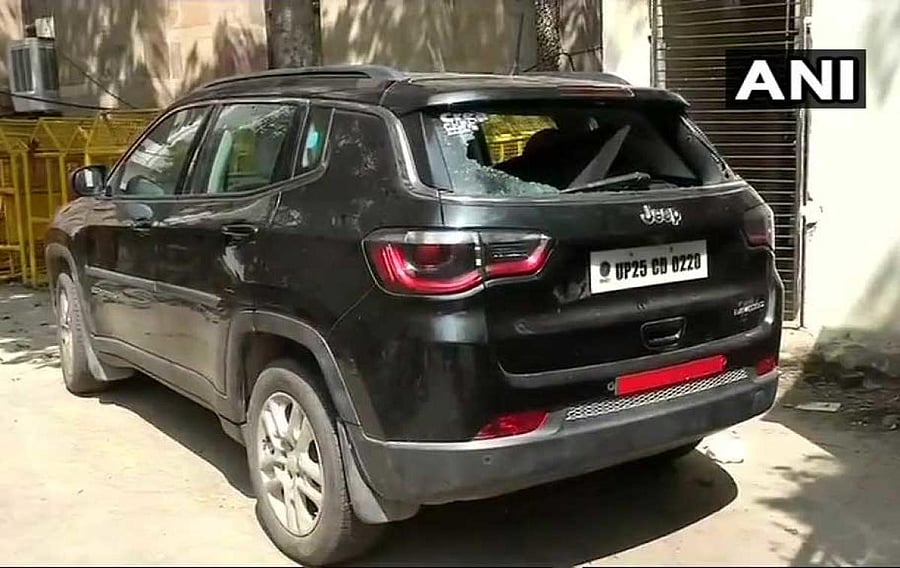 The homeless woman, later identified as Phoolwati, was sent to a hospital where she was declared brought dead, police said. Image courtesy ANI/Twitter