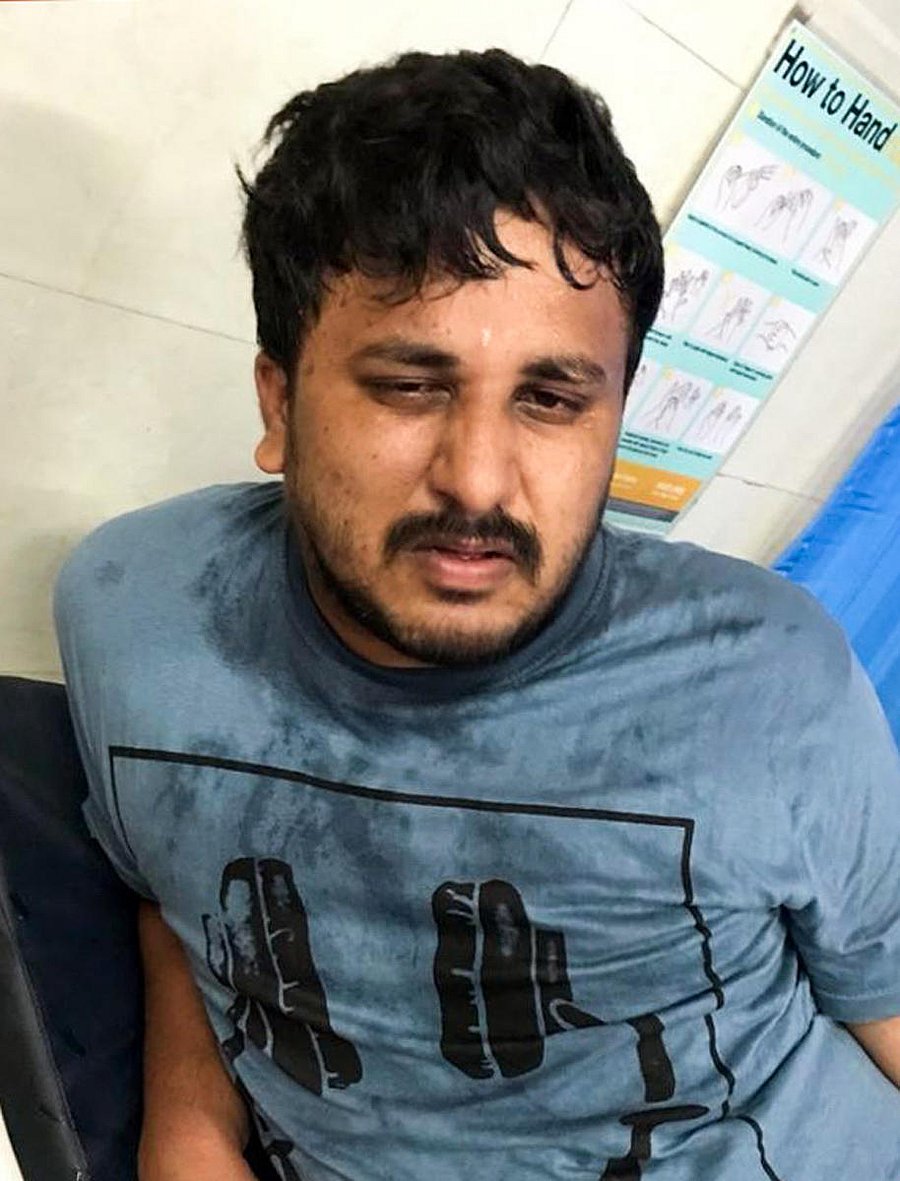 Rowdy Arun was picked up at Vishweshwara Layout in Kengeri as he was wanted in a murder case.