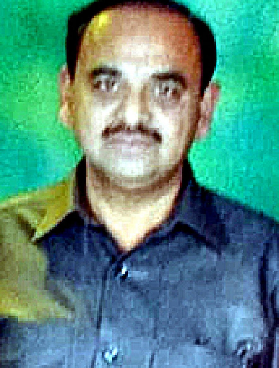 Injured father SS Parameshwar (65) a retired government officer admited in hospital.