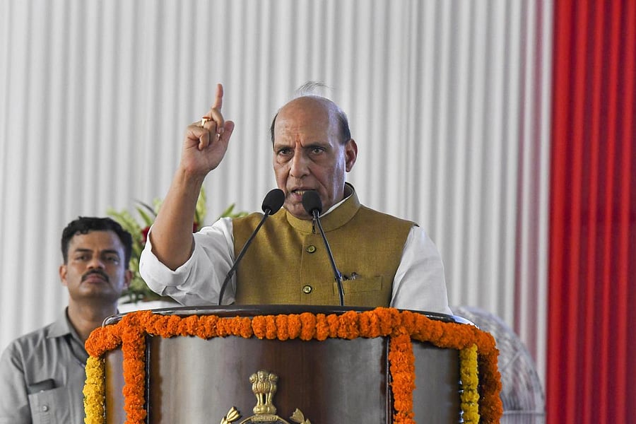 Union Home Minister Rajnath Singh. (PTI File Photo)
