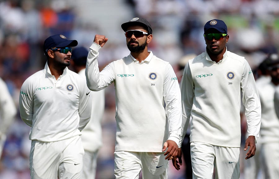 Virat Kohli achieved a career-high 937 rating points after innings of 46 and 58 in the fourth Test. Reuters Photo