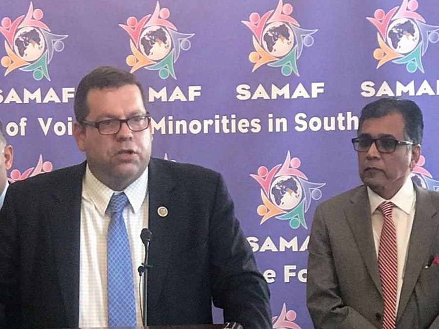 US Congressman Thomas Garrett Jr. (Image courtesy SAMAF/Twitter)