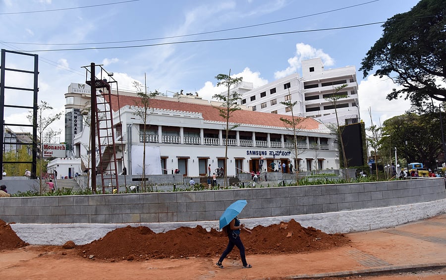 Opera, at the junction of Brigade Road and Residency Road, has been restored. (Right) It had remained decrepit because of a legal battle between 1998 and 2008.