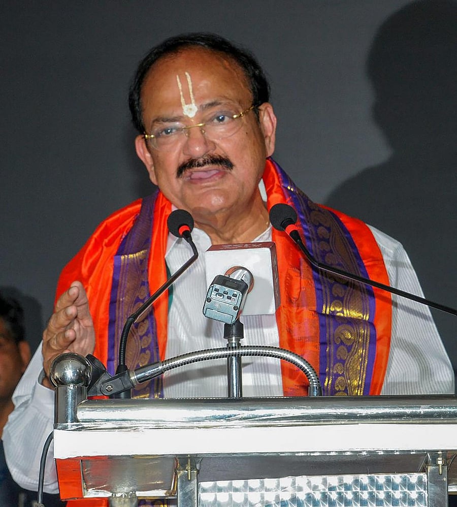 Vice President M Venkaiah Naidu. PTI file photo.