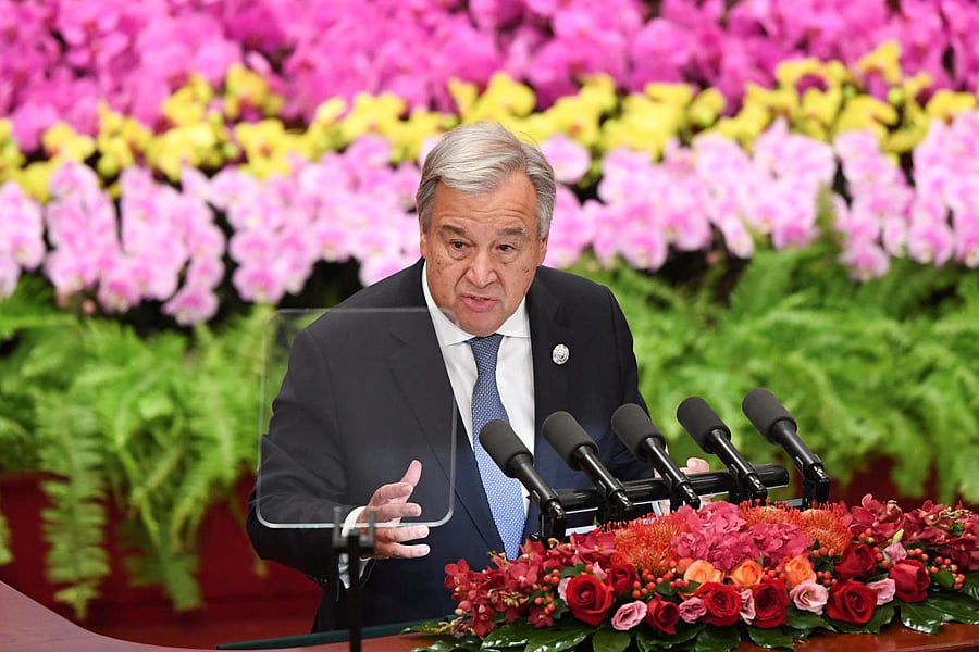 Antonio Guterres, the Secretary-General of the United Nations. Reuters Photo 