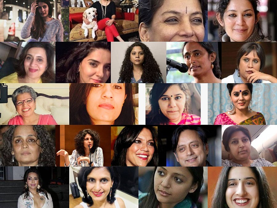 The collage created by Raj Aanand for his tweet. Let us know who you recognise.