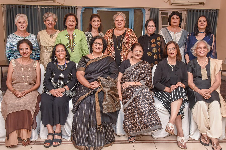 (Sitting, from left) Sandra D’Mello, Christine Bhaskaran, Margarita Arul Raj, Suman Mangaraj, Anita Sood and Smita Aiyar. (Standing) Cherryl Lotfi, Shiela Nazereth, Nirmala Ponappa, Shaheeda, Prudence Chittiappa, Rumana Shoukath, Carmen D’Costa and Anna D’Cruz.