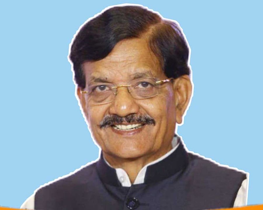 Legislator Madan Mohan Jha. (Image courtesy Twitter/Congress)