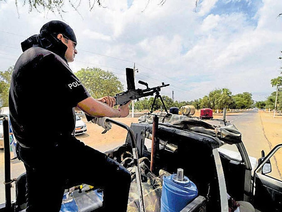 Undeterred by allegations of 'fake encounters' by the opposition, the Uttar Pradesh Police under Yogi Adityanath's chief ministership has killed 50 dreaded criminals in over 1,400 encounters in the past over one year, officials said. PTI file photo for re