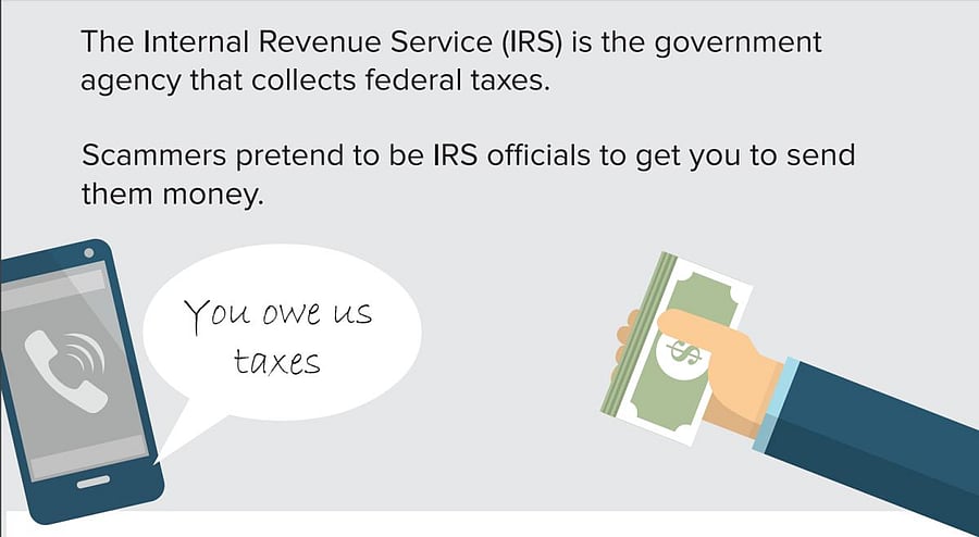 An infographic shows how innocent victims were forced to give away their hard earned money.