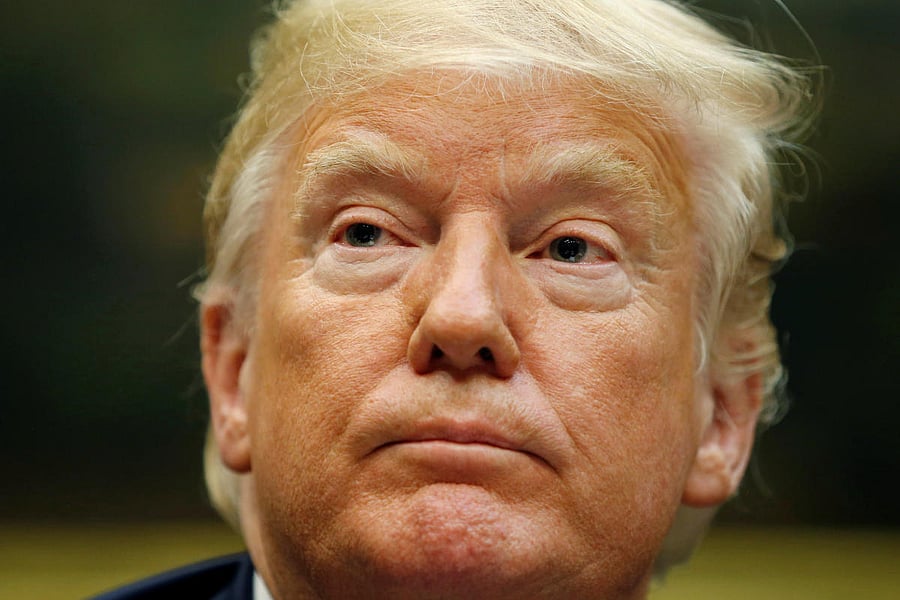 US President Donald Trump. Reuters file photo