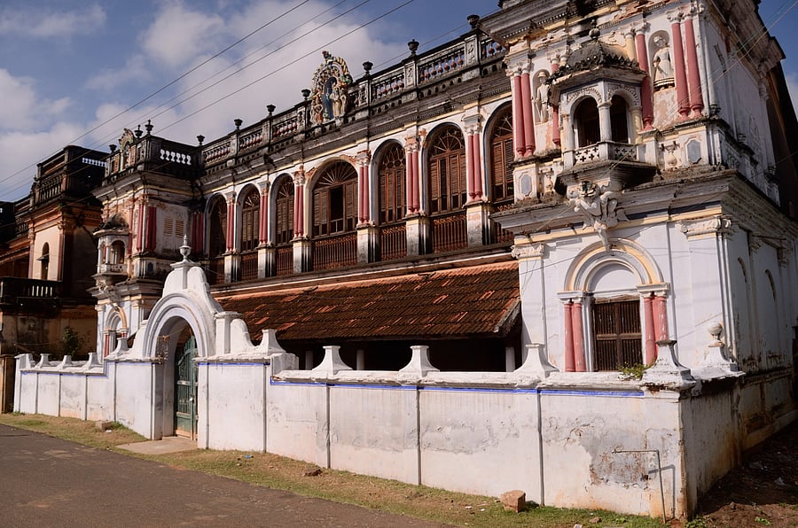 A Chettinadu mansion