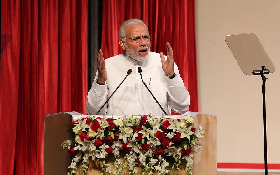 "On this day in 2014, we began our journey of working towards India's transformation," he wrote on Twitter.