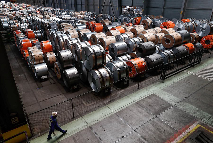 Steel products, Reuters file photo