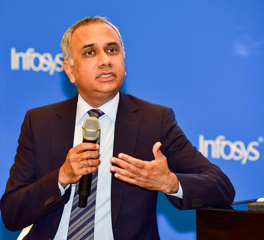 Salil Parekh, CEO and MD, Infosys. DH Photo/ B H Shivakumar