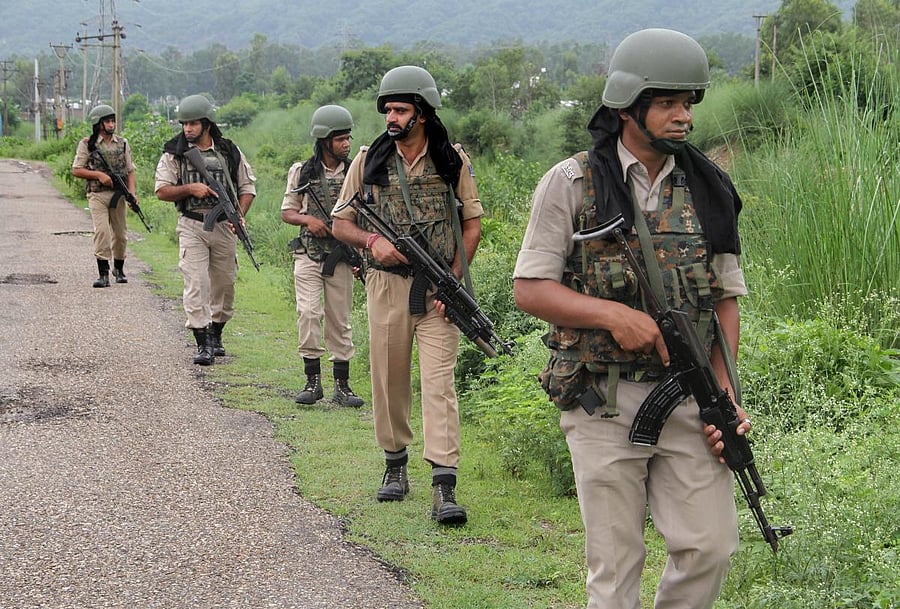 Reports and eyewitnesses said as soon as the group of five to six persons tried to unfurl the national flag at Lal Chowk, people present there stopped them and a minor scuffle broke out.