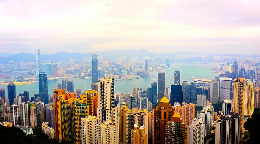 Hong Kong's skyline