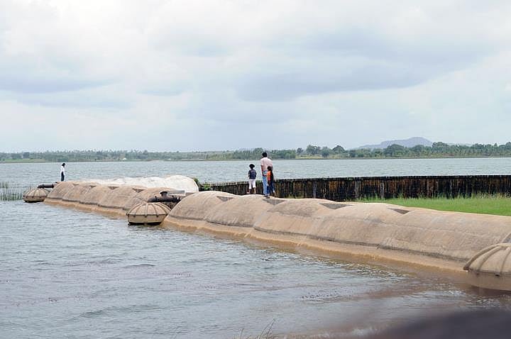 Owing to the rocky terrain and glacial origin, the Brahmaputra river generates massive amounts of sediment.
