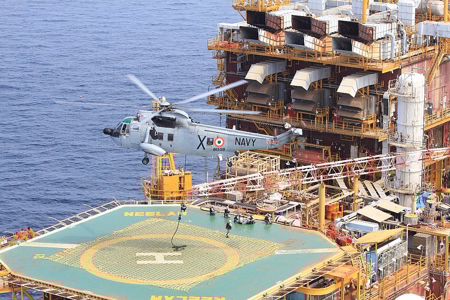 For the last three consecutive years, the navy was receiving much less than its requirement from the Union finance ministry. (Picture for representational purposes/TWITTER)