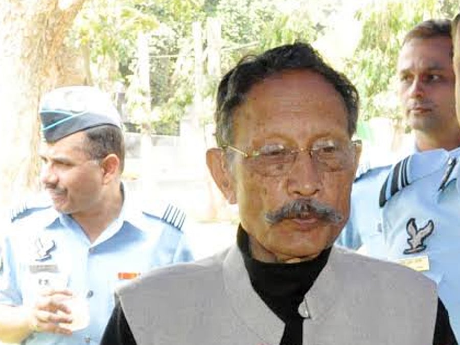 Former Uttarakhand chief minister BC Khanduri. (Image courtesy AIR/Twitter)