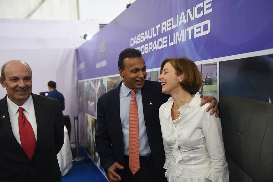 In a statement, Dassault Aviation said it has decided to make a partnership with the Reliance Defence in accordance with the policy of 'Make in India'. AFP Photo
