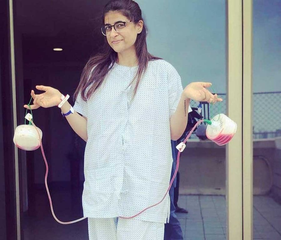 Actor Ayushmann Khurrana's wife Tahira Kashyap (Image courtesy Twitter)