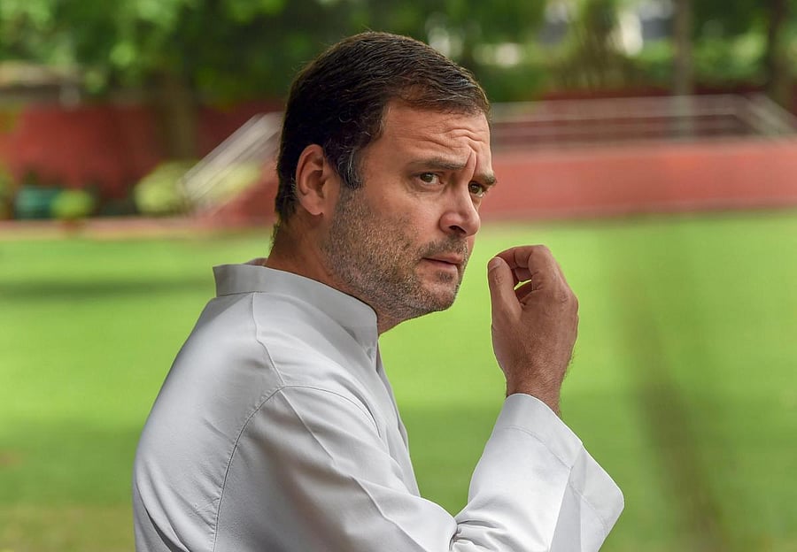 Congress president Rahul Gandhi. (PTI File Photo)