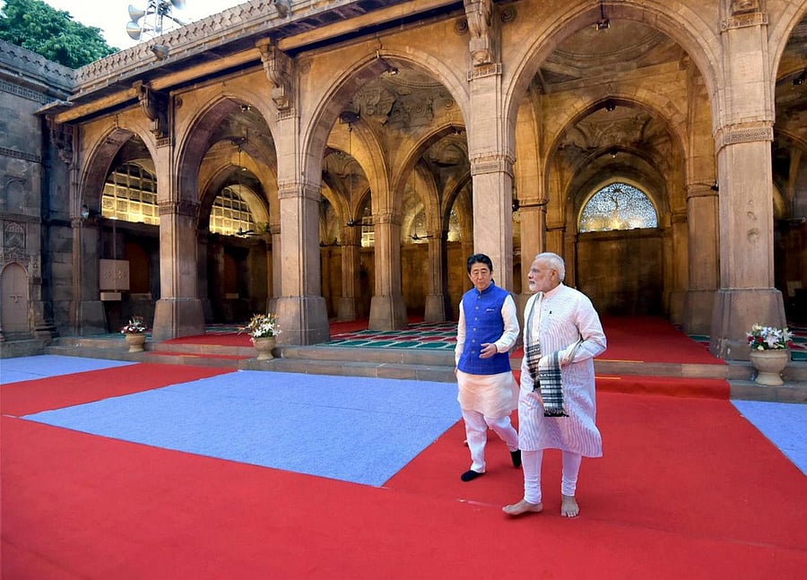 Prime Minister Narendra Modi and his Japanese counterpart Shinzo Abe in September 2017 formally launched works on Mumbai-Ahmedabad High-Speed Rail link, which is going to be the first of its kind in India and built with Shinkansen Bullet Train technology