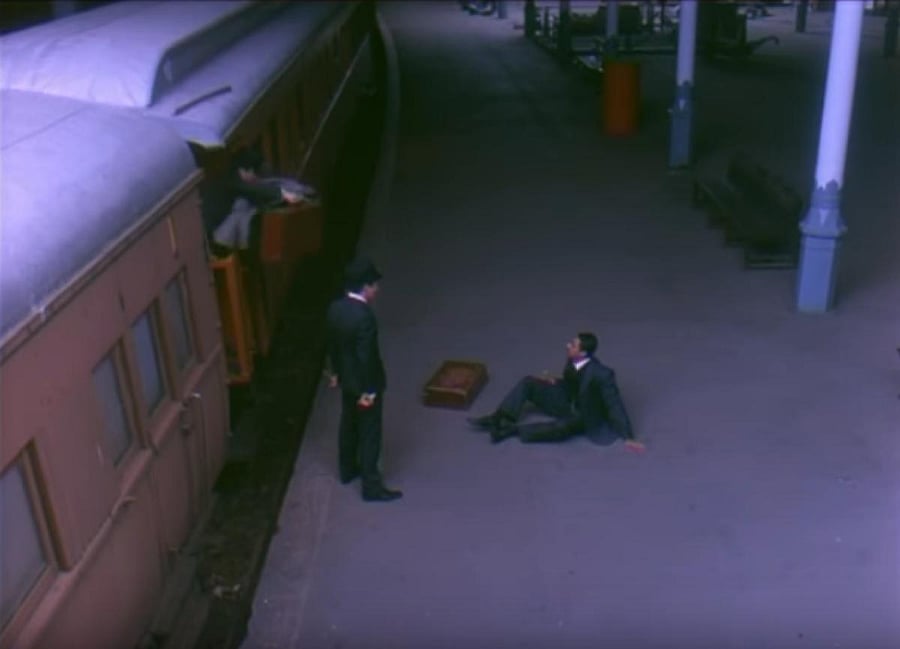 A scene from 'The Making of Mahatma'.