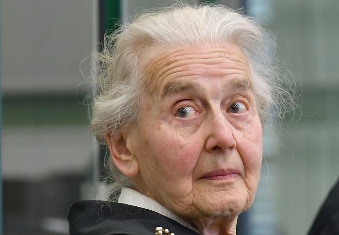 Ursula Haverbeck. AFP File