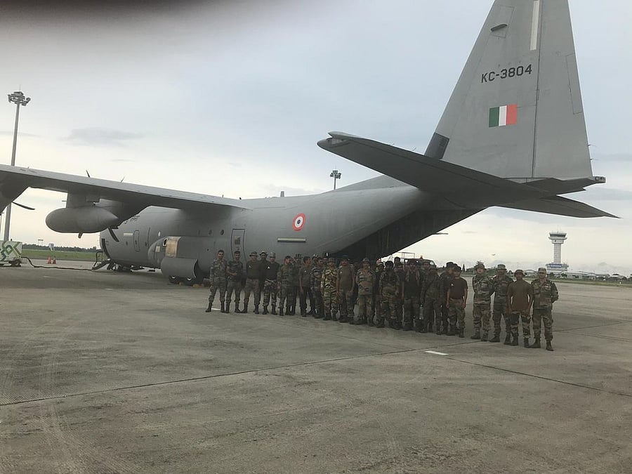 'Operation Samudra Maitri' (Image courtesy Twitter MEA India)