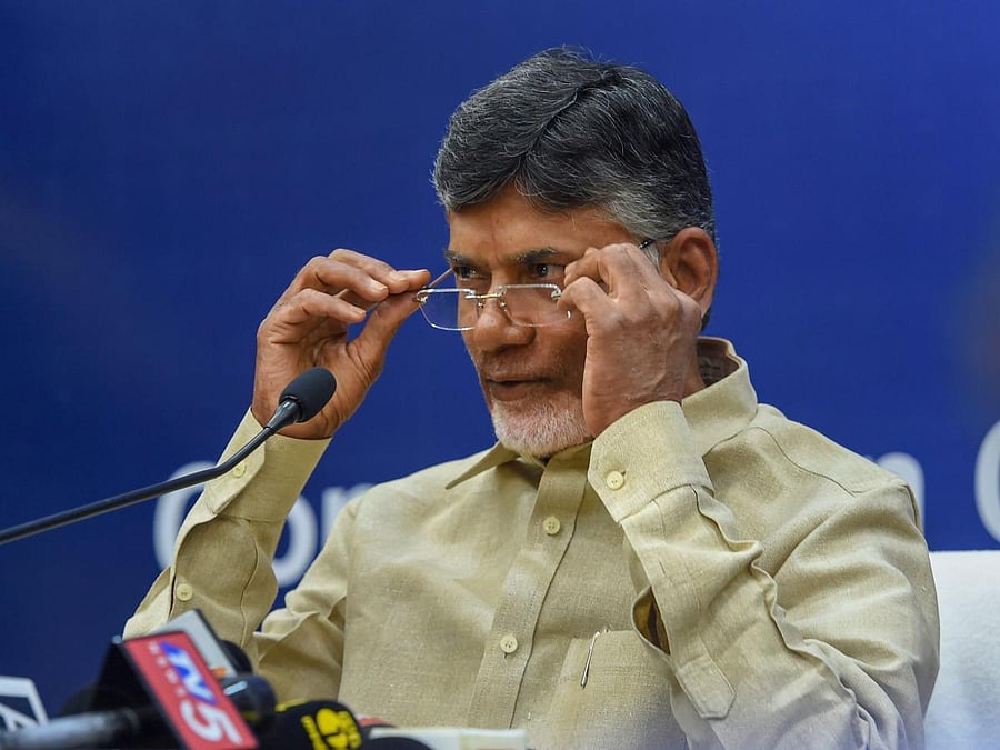Andhra Pradesh Chief Minister N Chandrababu Naidu. (PTI file photo)