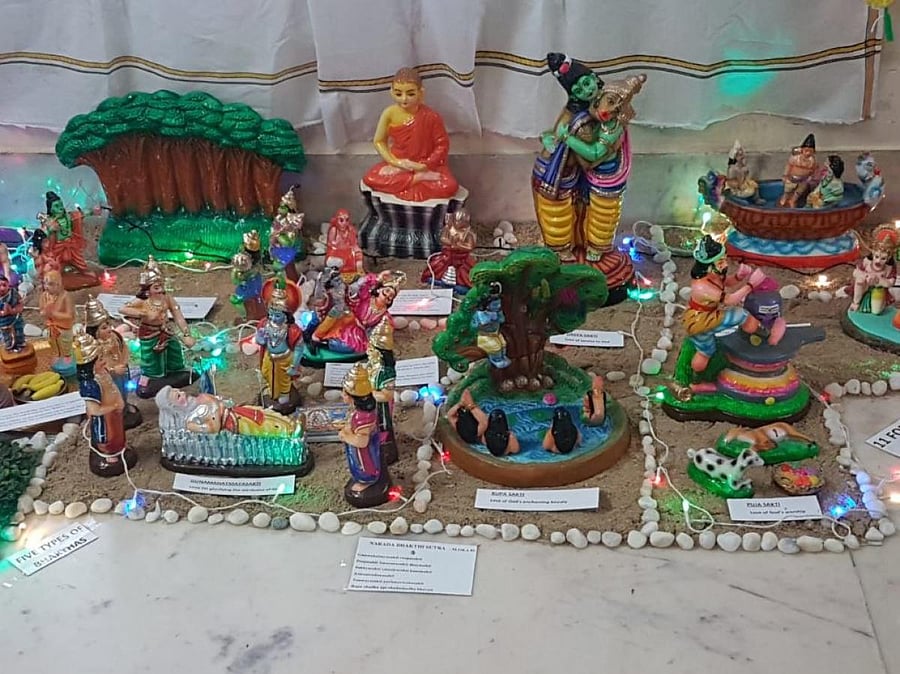 Dr K Padmapriya (below) has been collecting dolls for 11 years.