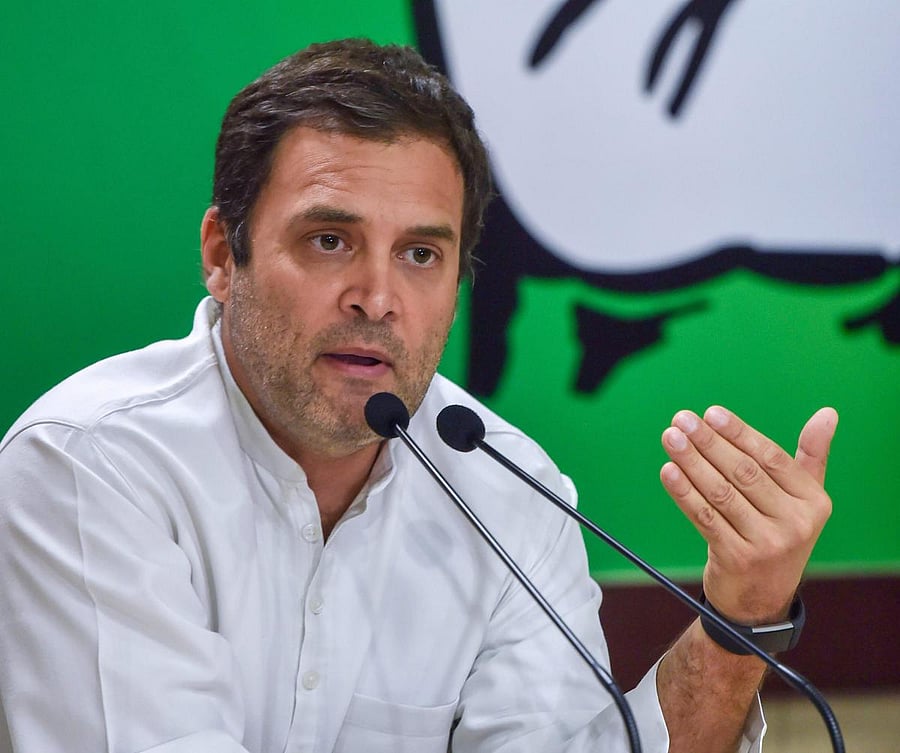 Congress president Rahul Gandhi. (PTI File Photo)