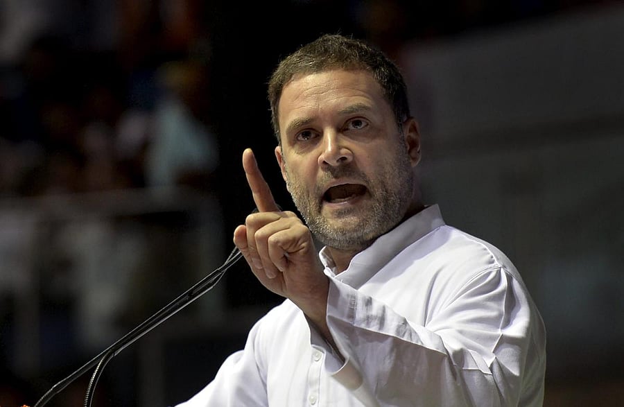 Congress President Rahul Gandhi, PTI file photo